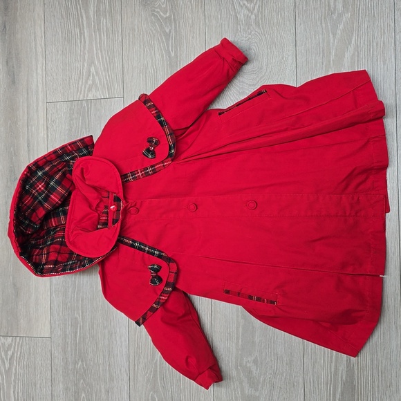 Rothschild Other - Rothschild Toddler Girls Red All Weather Dress Coat size 3T